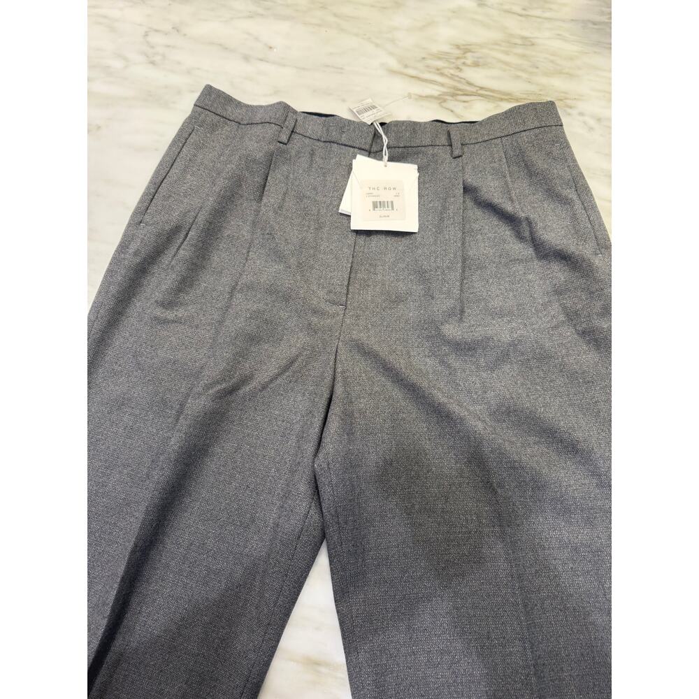 NWT The Row Caray Wool pleated pants size 12